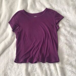 No Boundaries Purple Baby Tee